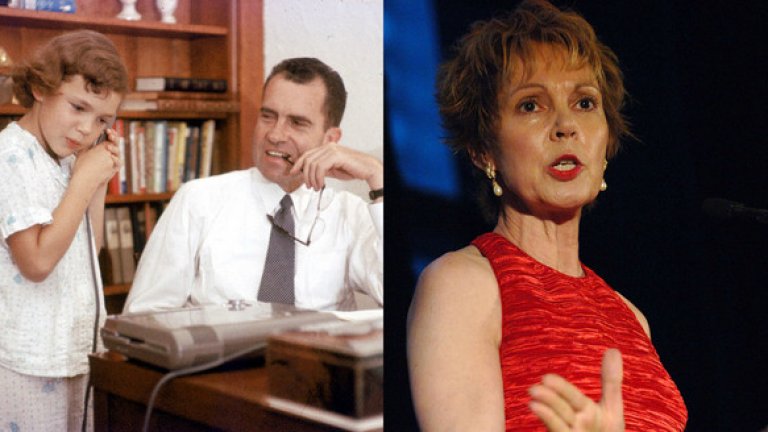 По-малката сестра Джули Никсън Айзенхауер (68 г.) е автор на книга, посветена на живота на майка й Пат Никсън. Тя е съставител на биографията на Дуайт Айзенхауер, която пише заедно със съпруга си Дейвид Айзенхауер - внук на прословутия американски президент и генерал.