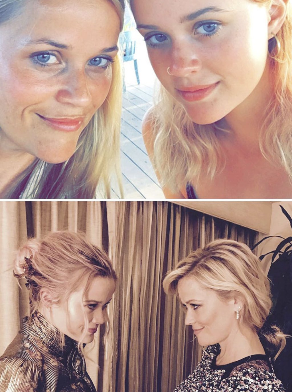 Рийз Уидърспуун е на 41 години, а дъщеря ѝ Ава Филип на 17, но кой ли би могъл да им даде годините