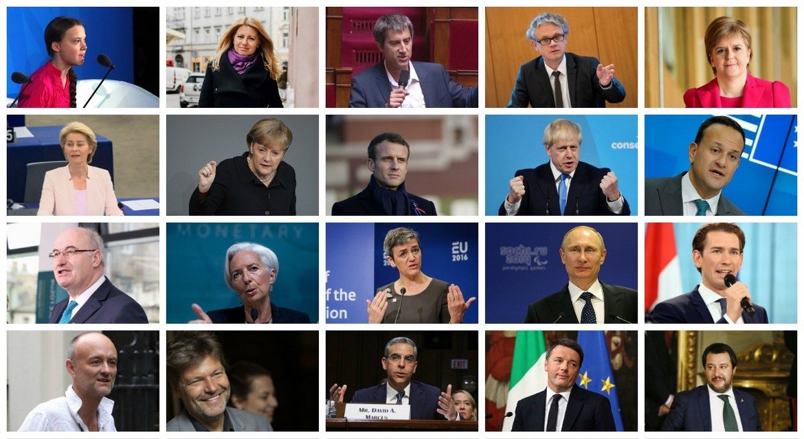 Кои са личностите, които ще влияят на Европа догодина: