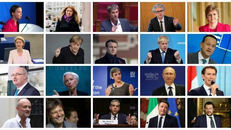 Кои са личностите, които ще влияят на Европа догодина: