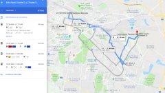 App-ът вече показва маршрутите на автобусите и метрото