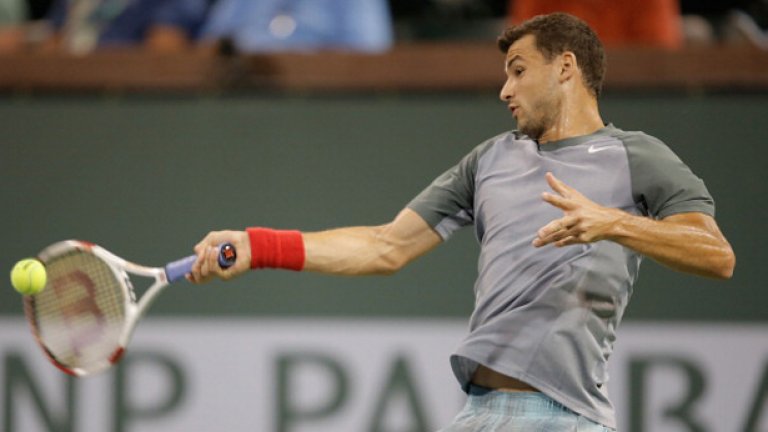 Димитров стигна до третия кръг на големия тенис турнир в Маями