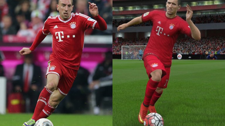 24. Франк Рибери - 87