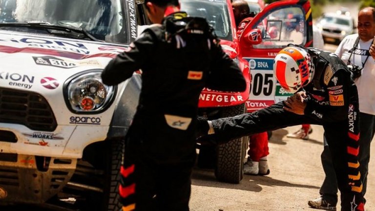 Дори за преходите се иска добра форма от пилота