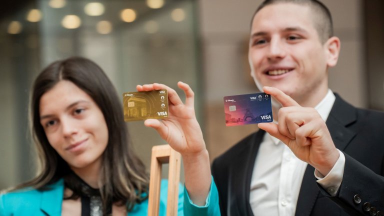 Visa и Fibank с карти с дизайн, вдъхновен от Олимпийските игри Париж 2024