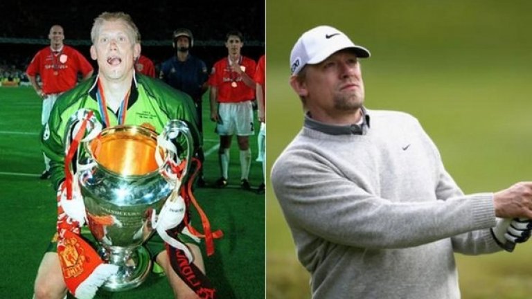 Петер Шмайхел. Финалът бе последният му акорд с екипа на Юнайтед. След това кариерата му мина през Спортинг Лисабон, Астън Вила и Манчестър Сити. Шмайхел се оттегли през 2003 г. и оттогава работи като телевизионен коментатор в Дания и Англия (включително за Би Би Си). По-рано този месец видя сина си Каспер също да вдига титлата в Англия, при това като част от сензацията Лестър.