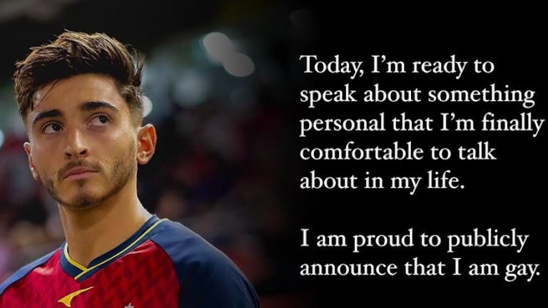 Подкрепа от Барса към футболиста, който разкри, че е гей