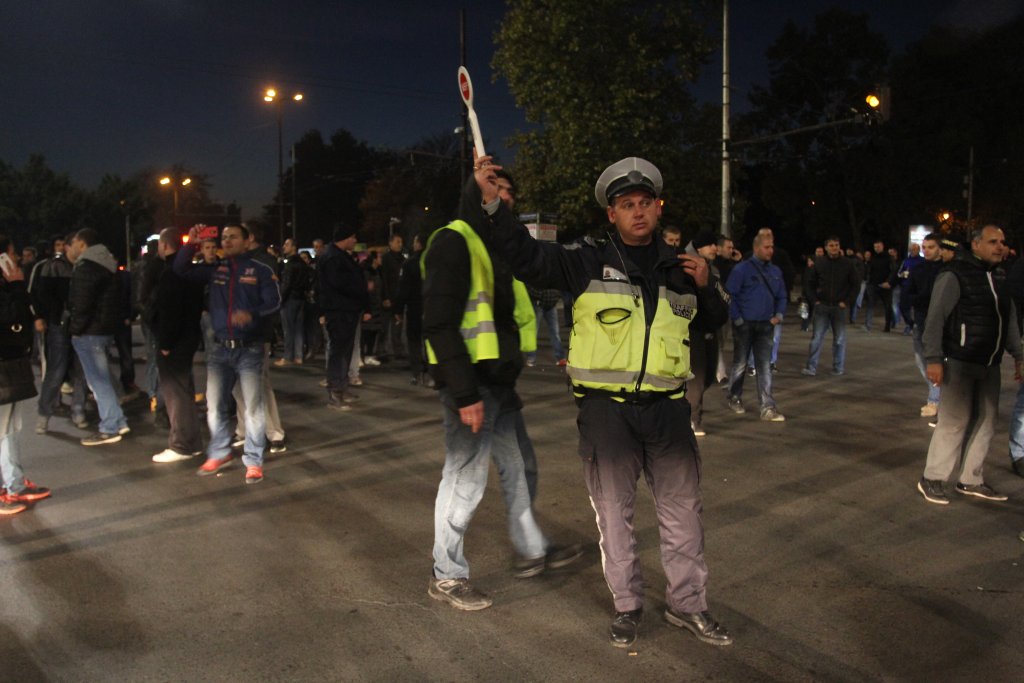 полиция, протест на полицаи
