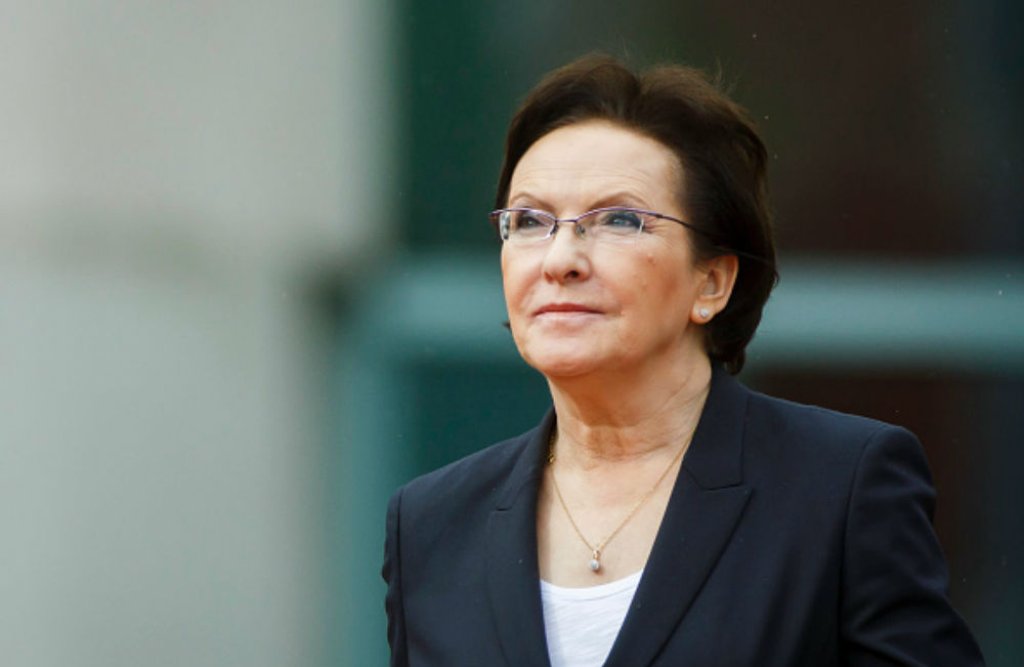 Ева Копач, министър-председател на Полша