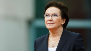 Ева Копач, министър-председател на Полша