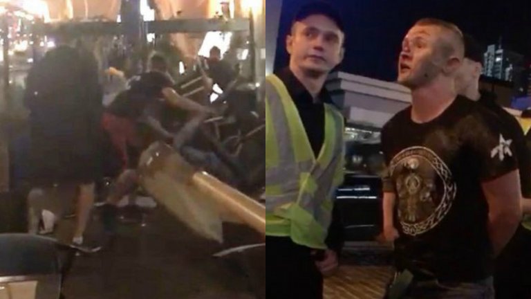 Нападение срещу фенове на Ливърпул в Киев