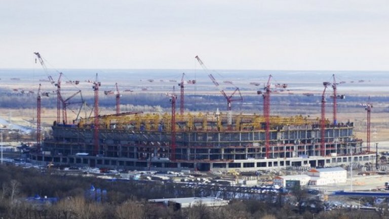 Стадионът в Ростов на Дон е планиран за такъв с "висша архитектура".