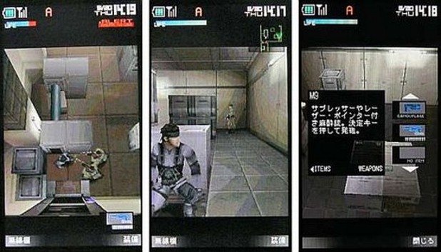 7. Metal Gear Acid Mobile (JAVA, 2008 г.) 

Всеки, който смята, че поредицата Metal Gear принадлежи само на големия ТВ екран, трябва да изиграе нейните PSP заглавия Peace Walker и Metal Gear Acid. През 2008 г. обаче Konami стигна дори още по-далеч и прие предизвикателството да предложи версия на прочутата стелт поредица и за телефони.

Задачата е поверена на съвсем малка компания, която днес вече познаваме добре като водещ производител на мобилни игри - Glu Mobile. Любопитно е, че всъщност съществуват две версии на играта: 2D версия, наречена Metal Gear Acid Mobile, и 3D версия с името Metal Gear Acid Mobile 3D. Която и да пробвате, резултатът е едно оригинално походово приключение във вселената на шпионажа и тайните операции.
