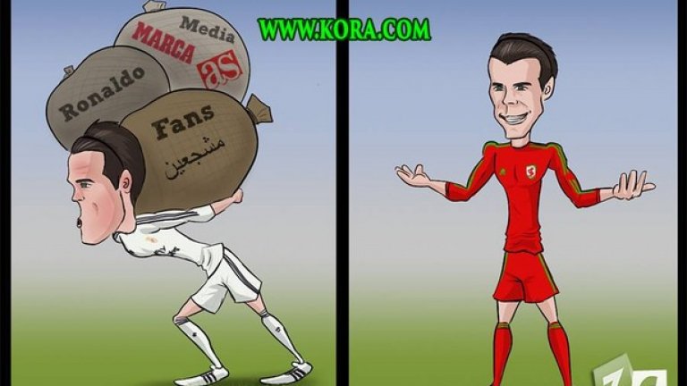 На Бейл в Уелс му е по-лесно, отколкото в Реал.