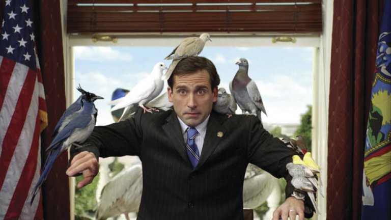 19. Всемогъщият Евън (Evan Almighty) – 2007 г.
Загуби - $97.79 млн.
Продължението на „Всемогъщият Брус” става най-скъпата комедия правена някога. Заради огромните декори, масовите сцени с животни и множеството компютърни ефекти, комедийният преразказ на библейския мит за Ной струва не по-малко от $175 млн. Филмът е приет хладно от критиците, но публиката го харесва, особено по-религиозните слоеве на обществото в САЩ. Комедийният талант на Стивън Карел, обаче не успява да докара достатъчно приходи, които да покрият огромния бюджет.