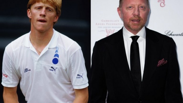 Борис Бекер, 46, е най-младият победител в историята на Уимбълдън, печелейки надпреварата само на 17. Общо шест са титлите му от Шлема.