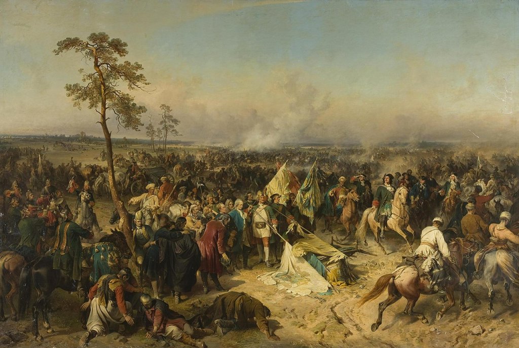 'The_Victory_at_Poltava'_by_Alexander_Evstafyevich_Kotzebue,_1862,_Hermitage
