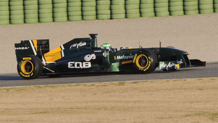 Lotus T128 е бърз, но още ненадежден болид