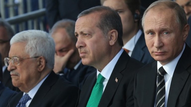 Ердоган и Путин се срещнаха в Москва само седмица преди началото на въздушните удари по Сирия