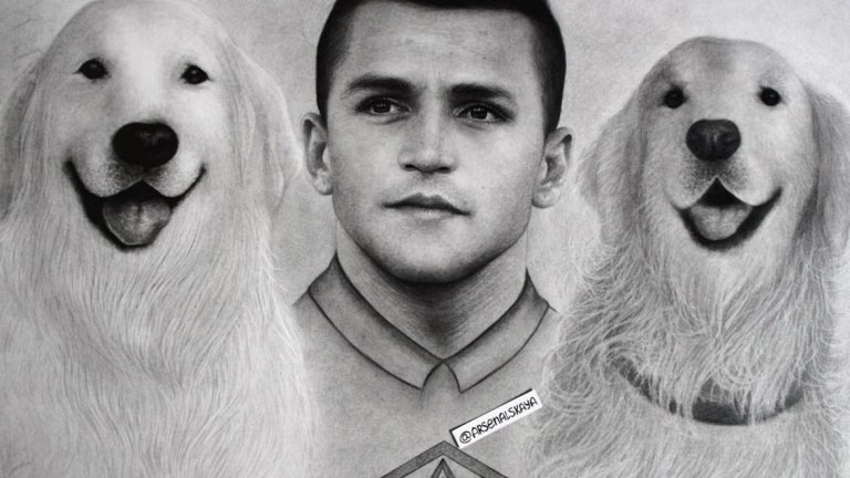 Голямата й любов е Алексис Санчес