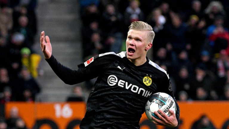 Хааланд се превърна в една от сензациите в Бундеслигата.
