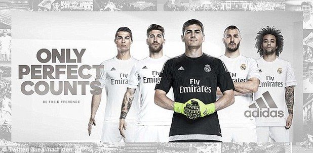 „Само перфектното има значение“ - мотото, под което бе представен новият екип на Реал (Мадрид)