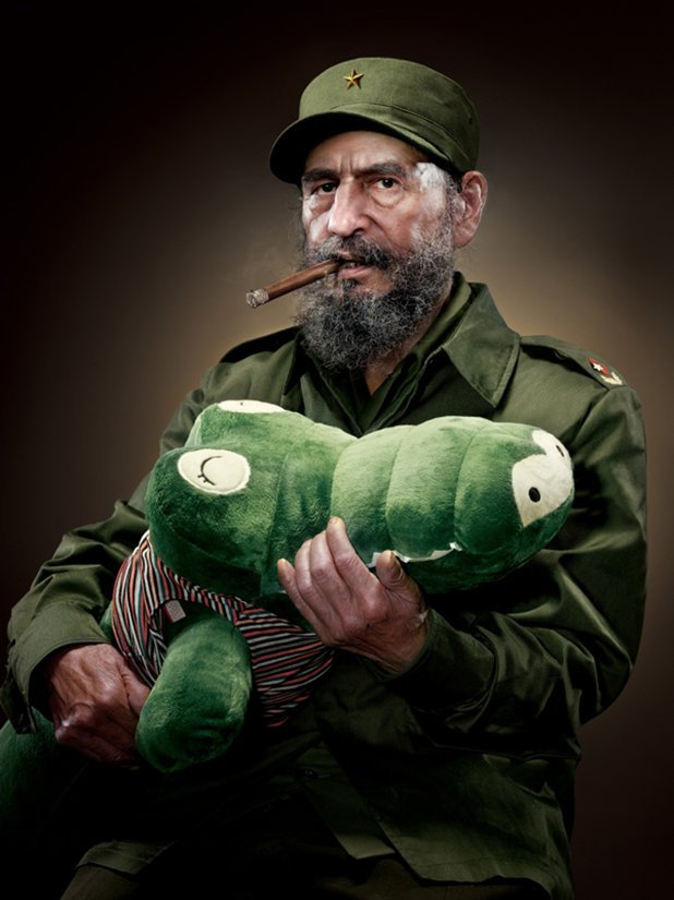 Фидел Кастро (роден 1926 г.),лидер на Куба