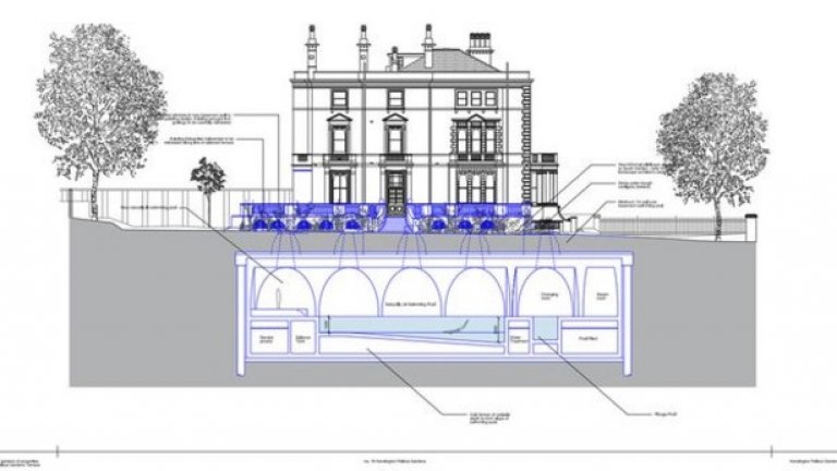 Абрамович поиска подземен басейн във викториански стил 