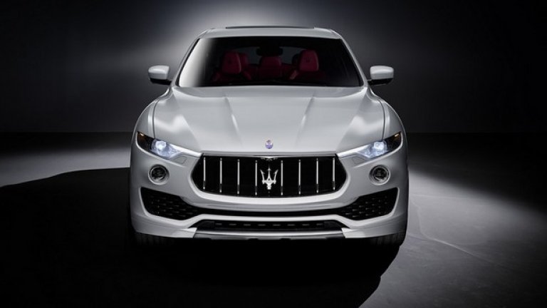 Предницата на Levante носи чертите на актуалните модели на Maserati