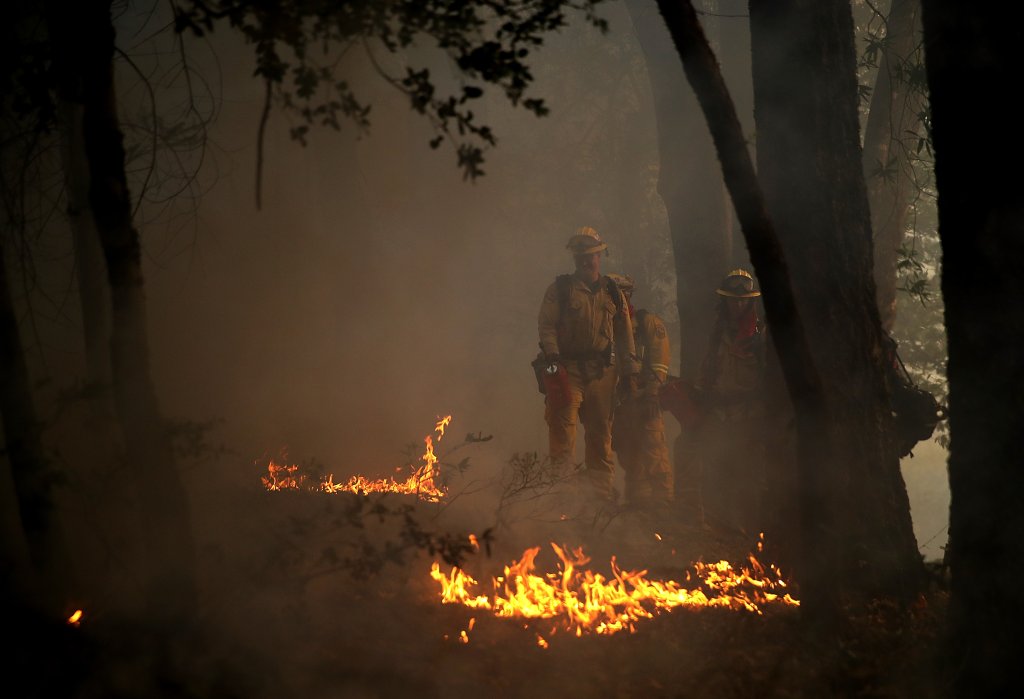 Multiple Wildfires Destroy Homes, Threaten California Wine Country