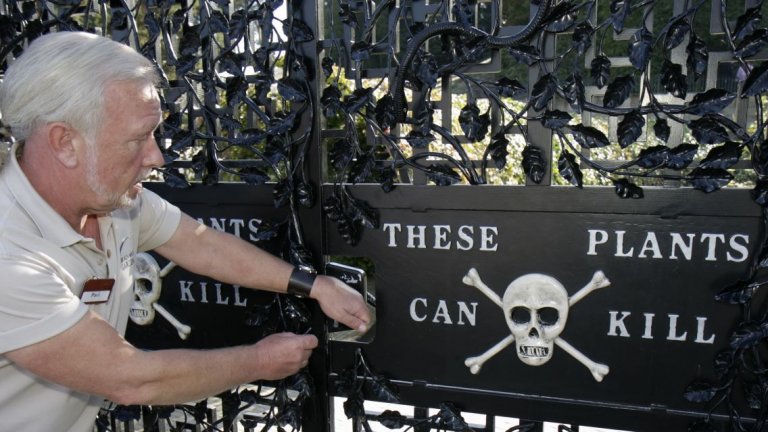 В нея има над 100 растения, които могат да ви убият