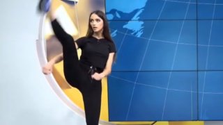 Сръбска синоптичка показа как се прави в ефир (видео)