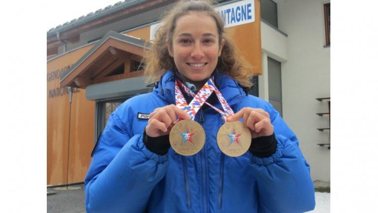 Двукратната световна шампионка по ски алпинизъм французойката Адел Милоз е
