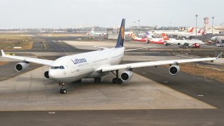 lufthansa a340