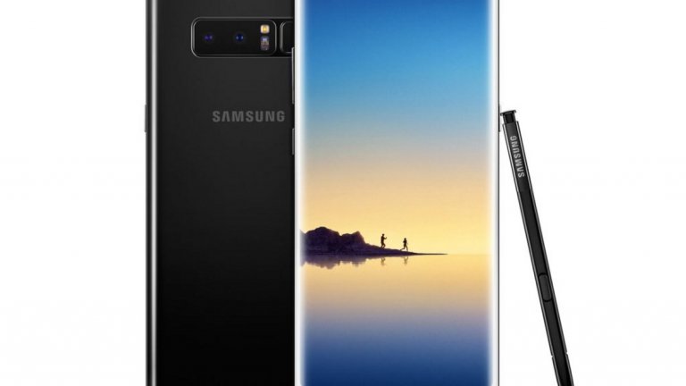 6. Samsung Galaxy Note 8 
Това наистина е изключително впечатляващ телефон, идеален за всеки, който се нуждае от висококачествено, бързо и мощно мобилно устройство. Един от най-добрите екрани, една от най-добрите основни камери, отличен микс от скорост и удобството на работата със стилуса S Pen поставят Samsung Galaxy Note 8 сред отличниците на 2017 г.