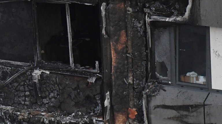 Лондонската полиция с първи снимки от изгорялата сграда