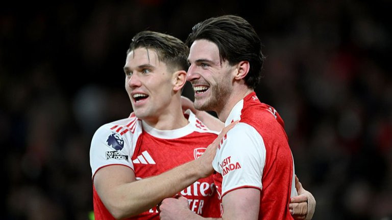 Арсенал не сбърка срещу Брайтън и се върна на върха във Висшата лига