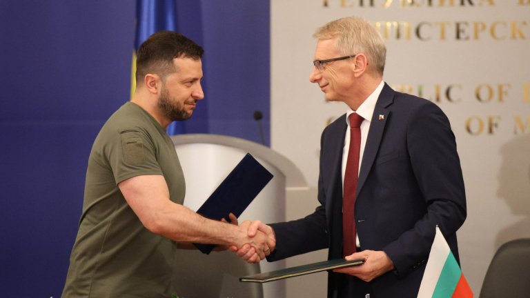 Зеленски: България е противник на геноцида, който Русия води против нашата свобода