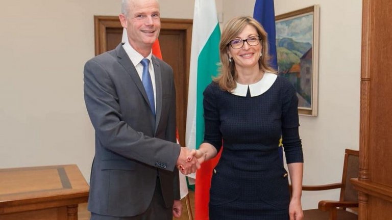 Външният министър Стеф Блок иска от страната ни напредък в борбата с корупция