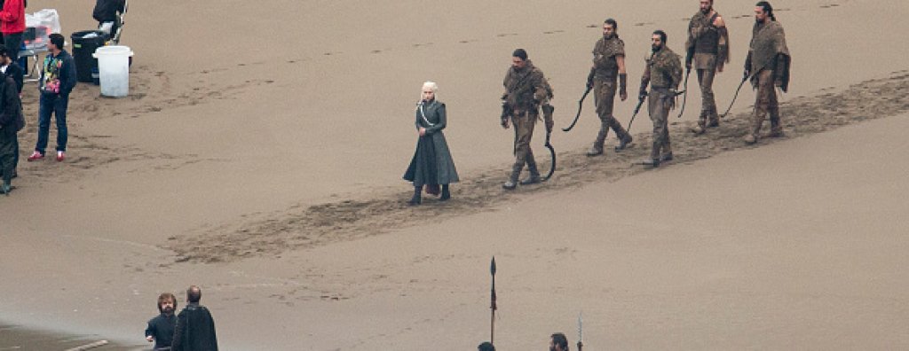Кадри от снимките на Game of Thrones 7 в Испания