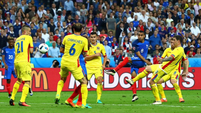 Франция - Румъния 2:1. Евро 2016 стартира с драма пред 80 000
