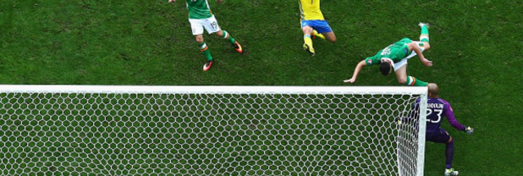 Швеция извъртя 1:1 срещу Ейре без удар в рамките на вратата