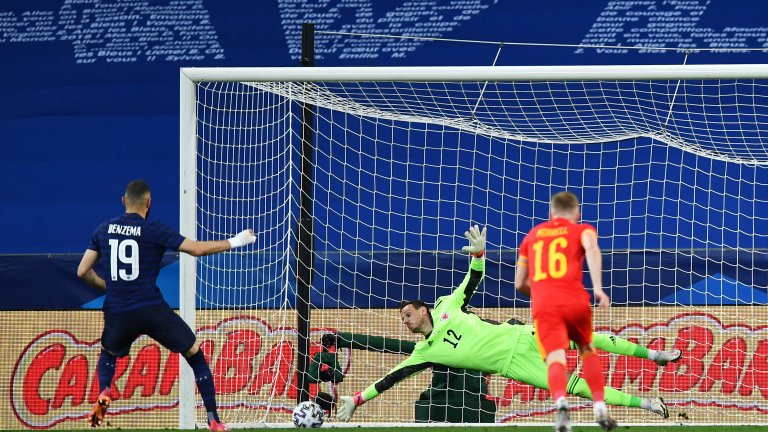Бензема се завърна с пропусната дузпа, Франция громи преди Евро 2020 (видео)