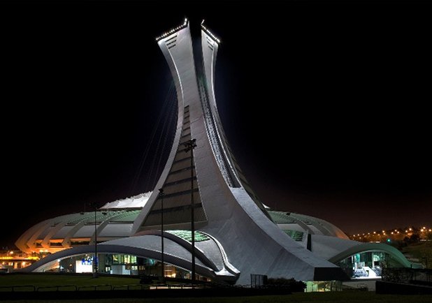 Олимпийския стадион в Монреал