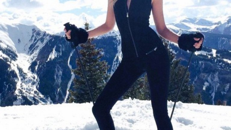 Предвид произхода й не е чудно, че Елза обожава и снежните спортове.