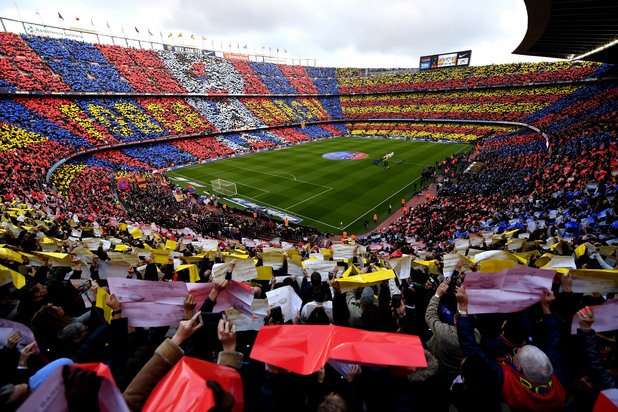 5. Барселона - 75 000 зрители