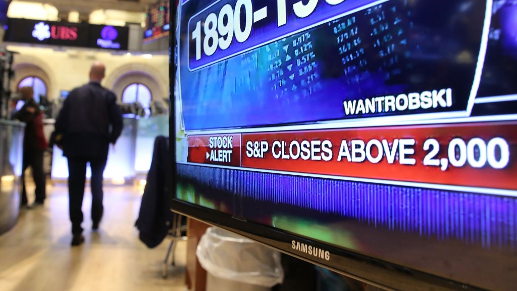 Stocks Hit Intraday Record
