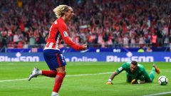 Гризман вкара историческия първи и победен гол на "Уанда Метрополитано" срещу Малага
