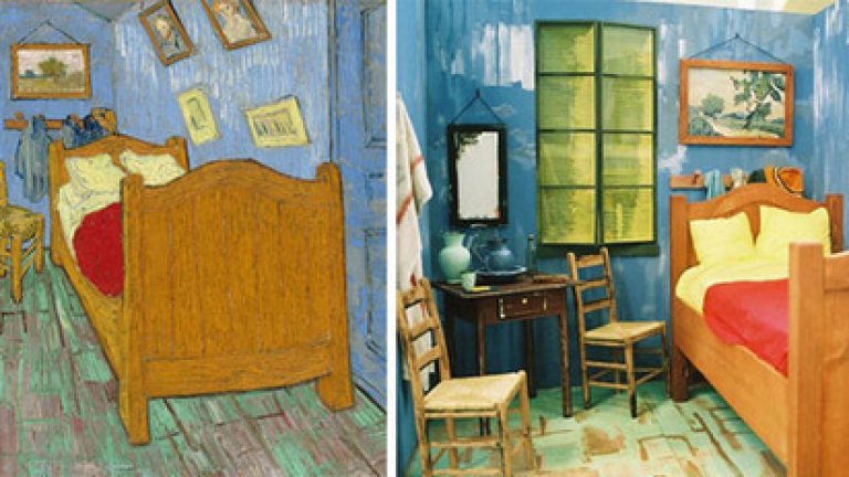 “Спалня в Арл” от Винсент Ван Гог, снимка: Joshua Louis Simon