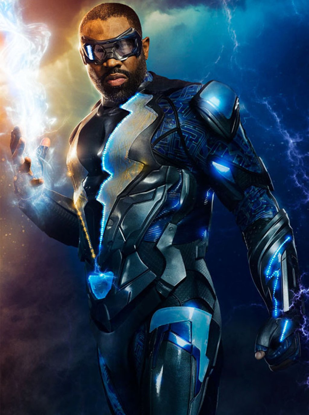 \"Black Lightning\" 
Години след като е захвърлил костюма и тайната си самоличност, Джеферсън Пиърс се завръща отнова като раздаващия правосъдие от народа. 